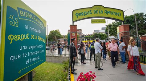 Parque De La Amistad Reabre Sus Puertas Totalmente Remodelado FOTOS