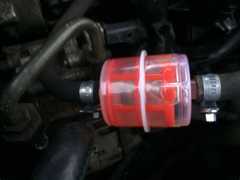 Дополнительный топливный фильтр — Peugeot 406, 2 л, 2001 года ...