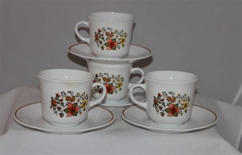 Items Similar To Indian Summer Corelle Dinnerware Coffee Or Tea Cups