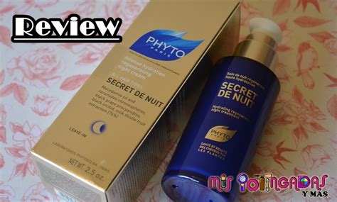 Mis Potingadas Y M S Review Tratamiento Reparador Noche Secret De