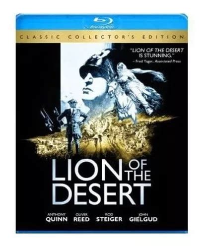 El Leon Del Desierto Lion Of The Desert Pelicula Blu ray Envío gratis