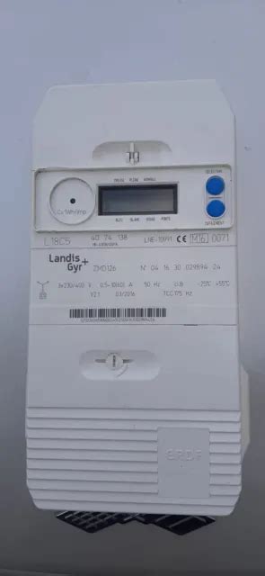 Compteur TriphasÉ Landis Et Gyr De Marque Edf Eur 3500 Picclick Fr