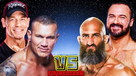 FULL MATCH John Cena Randy Orton VS Drew McIntyre Tommaso Ciampa