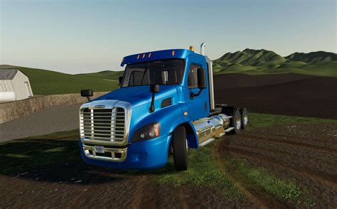 Freightliner Cascadia Day Cab V Fs Farming Simulator Mod