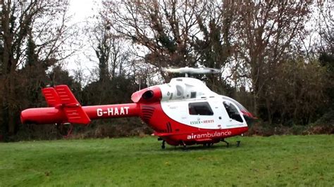 Essex And Herts Air Ambulance Take Off Youtube