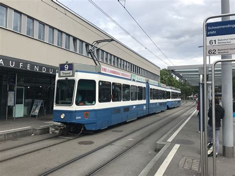 Vbz Nr Riesbach Be Tram Am