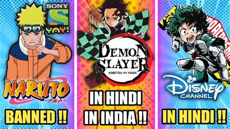 Anime In India In Hindi Dub Naruto Sony Yay Ban In India