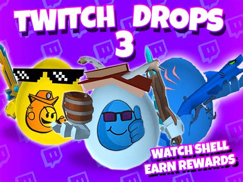 Shell Shockers Update Twitch Drops 3 Blue Wizard Digital