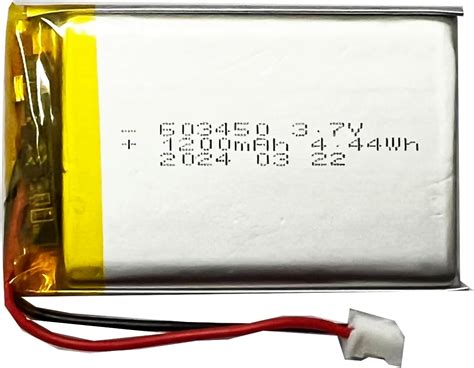 Amazon Fithood Battery V Mah Lithium Polymer