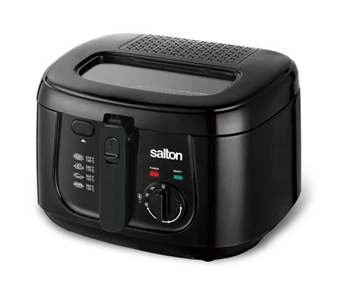 Salton DF1240BK 2 5L Cool Touch Deep Fryer Black Walmart