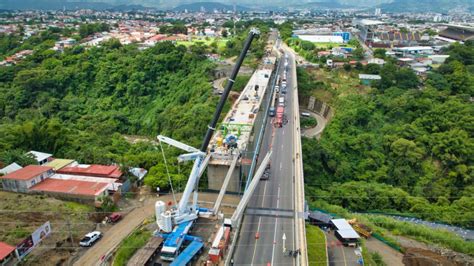 Concluida Instalaci N De Vigas En Puente Sobre R O Virilla Rn