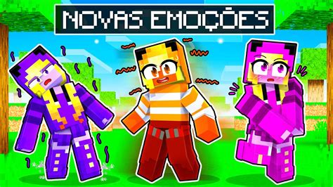 PIMPOLHA tem novas EMOÇÕES no Minecraft Pimpolha YouTube