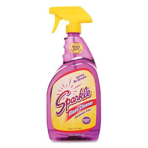 Sparkle Glass Cleaner 338oz Spray Bottle