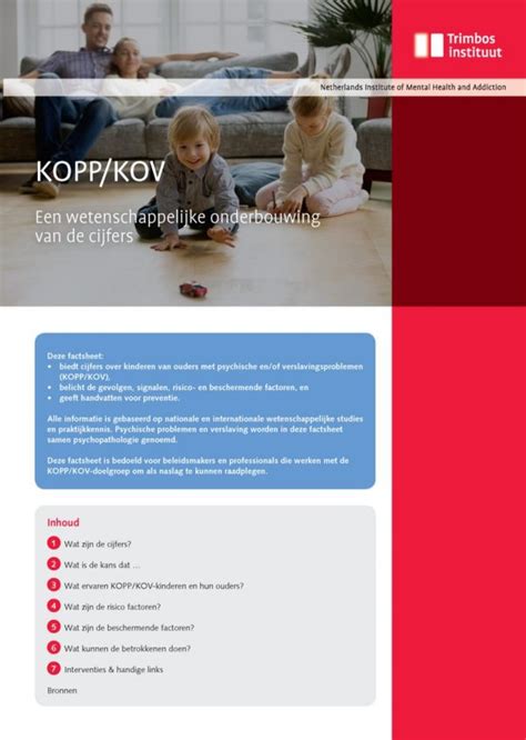 Factsheet Kopp Kov Trimbos Instituut