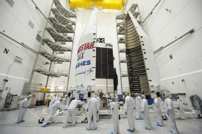 Lockheed Martin And Ula Encapsulate Echostar Xix Satellite For Dec