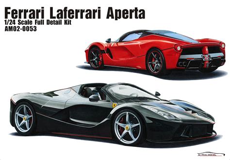 1/24 scale Ferrari kits-Alpha Model