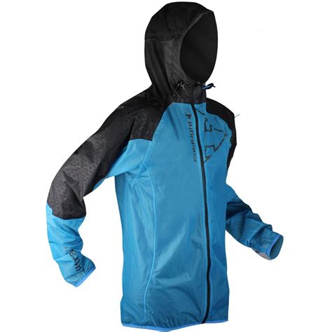 Ultra Mp Mens Waterproof Running Jacket With Hood Blueblack