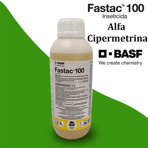 Inseticida Fastac 100 1 Litro Composição Alfa Cipermetrina Algodão