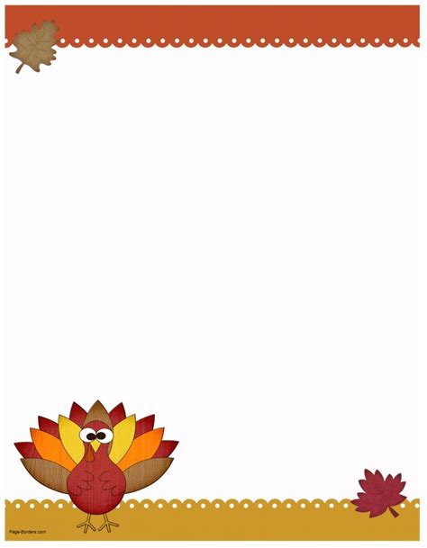 Free Thanksgiving Border Printables Many Designs Available Free Thanksgiving Printables