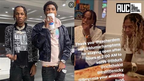 Rich The Kid Has Dinner With Lil Durk Nba Youngboy Fans Furious Youtube