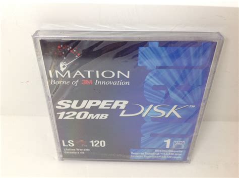 Brand New Sealed Imation Superdisk 120mb Usb Pc Ls 120 Etsy