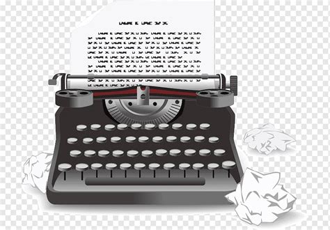 Typewriter Paper Others Office Typing Brand Png Pngwing