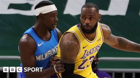 Nba Lebron James Display Helps La Lakers Maintain 100 Record On The