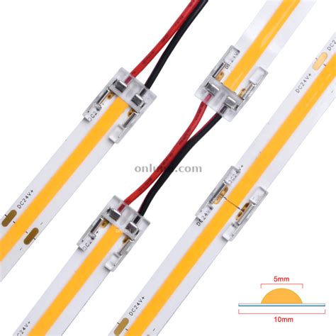 10mm 2 Pin For IP20 COB LED Strip Onlumi Technology