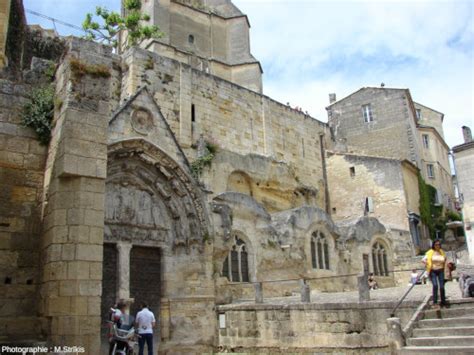 L église monolithe troglodytique de Saint Émilion Gironde la plus