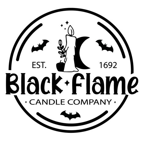 Black Flame Candle Company Svg Inspire Uplift