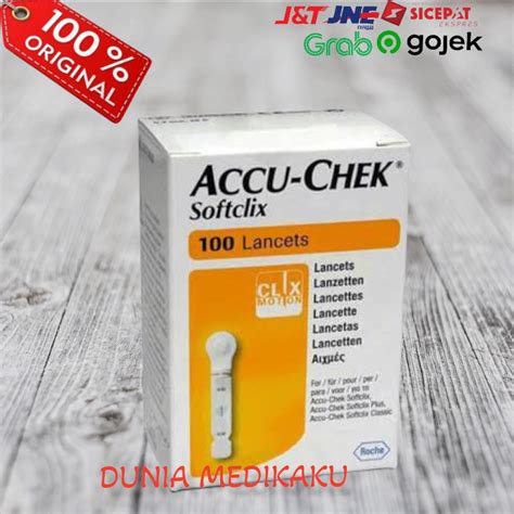 Jual Jarum Lancet Accu Chek Softclix Pcs Shopee Indonesia