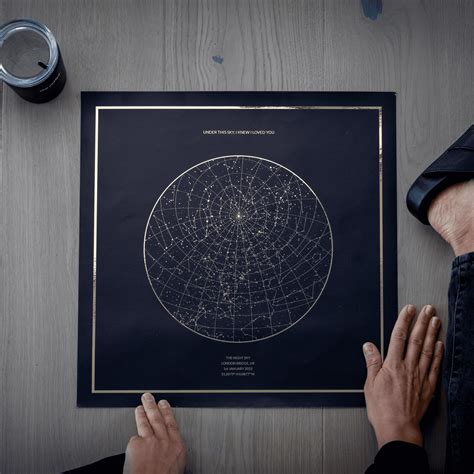 Star Map Prints | Your Custom Star Map Posters & Prints