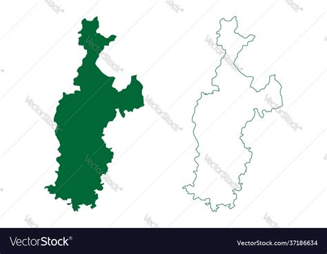 Sabarkantha District Gujarat State Republic Vector Image