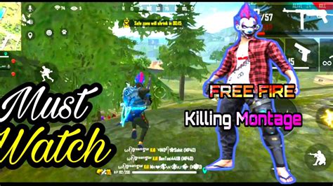 Best Killing Montage Ranked Highlights Garena Free Fire Youtube