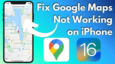 How To Fix Google Maps Not Working On IPhone In IOS 16 YouTube