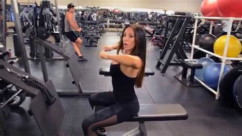 Seated Cable Rows For Rear Delts Shoulder Training Ifbb Bikini Pro Michele Dangona Youtube