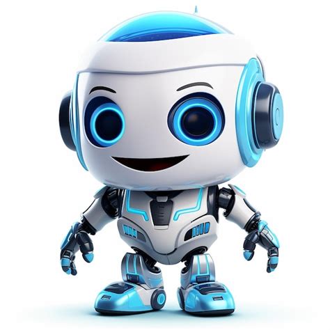 Premium AI Image | a cute toy robot