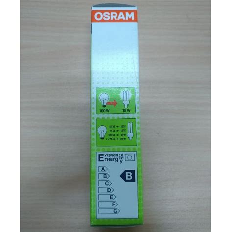 Cool Daylight OSRAM DULUX D 18W 865 2P Furniture Home Living