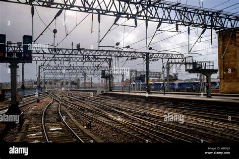 Glasgow Central Station The Major Mainline Rail Terminus In Stock