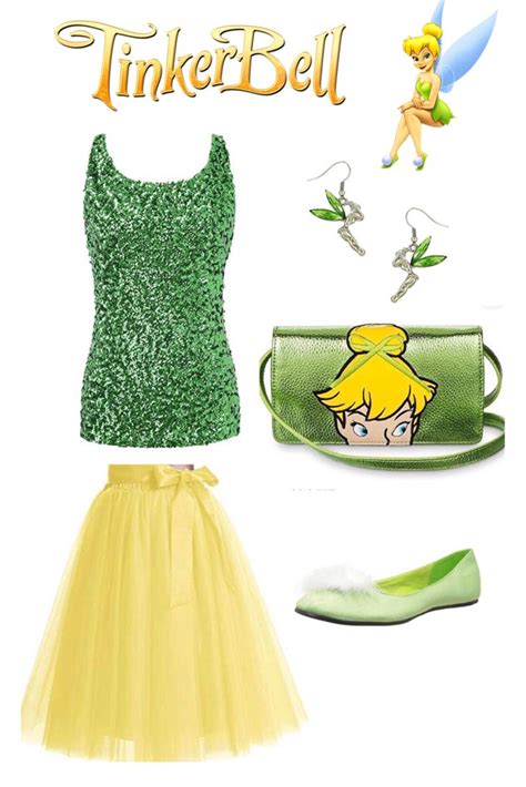 Tinkerbell Disneybound Outfit Disney Themed Outfits Disney Inspired Fashion Disney Bound