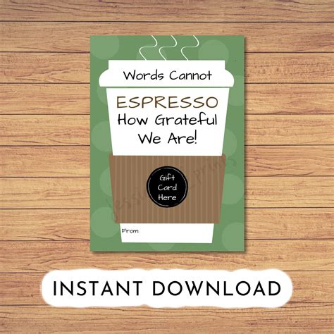 Teacher Appreciation Coffee Printables Printable Word Searches