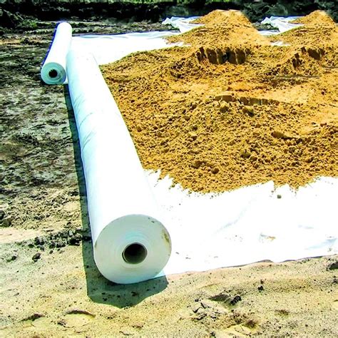 Pet Geotextile Continuous Filament Polyester Long Fiber Nonwoven