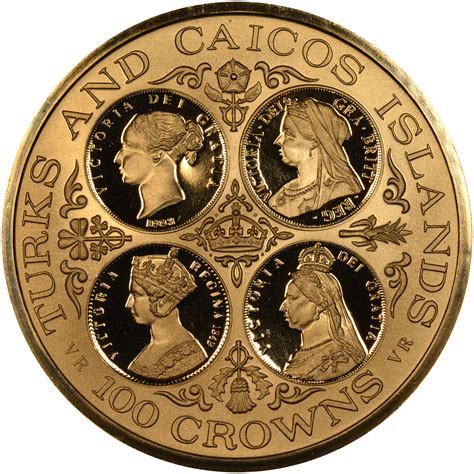 Turks & Caicos Islands 100 Crowns KM 17 Prices & Values | NGC