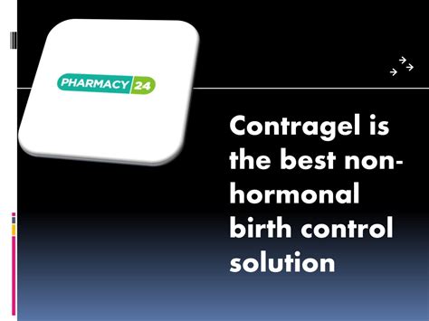 Ppt Contragel Is The Best Non Hormonal Birth Control Solution