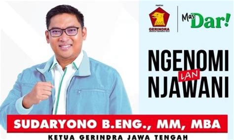 Dpc Tani Merdeka Banjarnegara Dorong Sudaryono Didorong Maju Pilgub Jateng 2024