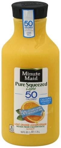 Minute Maid Orange Juice Nutrition Facts Besto Blog