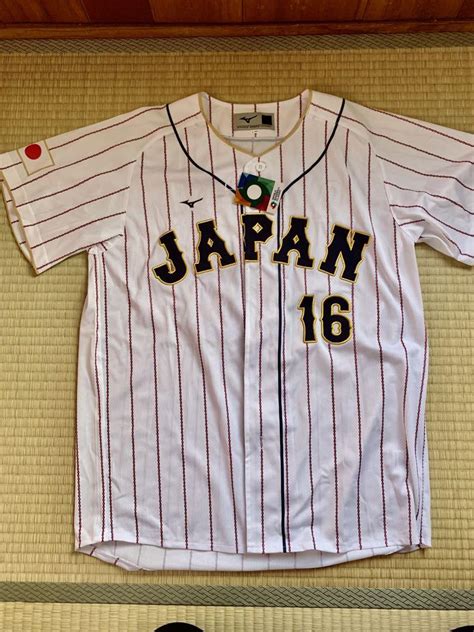 大谷翔平 2023 ユニフォーム 刺繍 レプリカ侍ジャパン Wbc Mサイズ