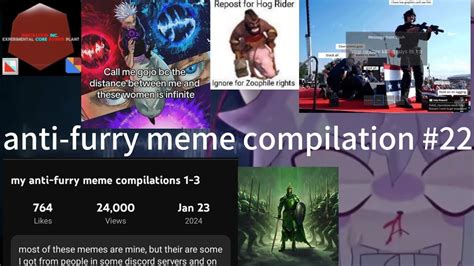 Anti Furry Meme Compilation Youtube