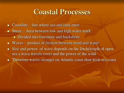 PPT - Coastal Processes PowerPoint Presentation, free download - ID:5746102