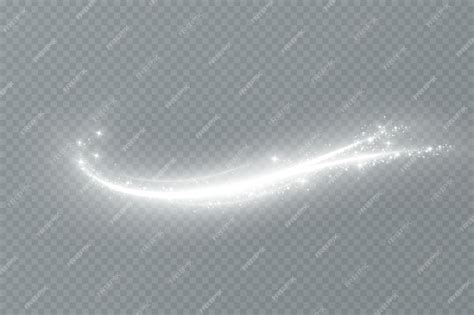 Premium Vector Magic Spiral With Sparkleswhite Light Effectglitter